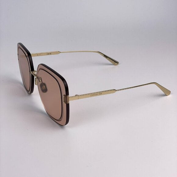 Dior ULTRADIOR SU B0E0 BRAND NEW Sunglasses Pink Gold Nude Women Square
